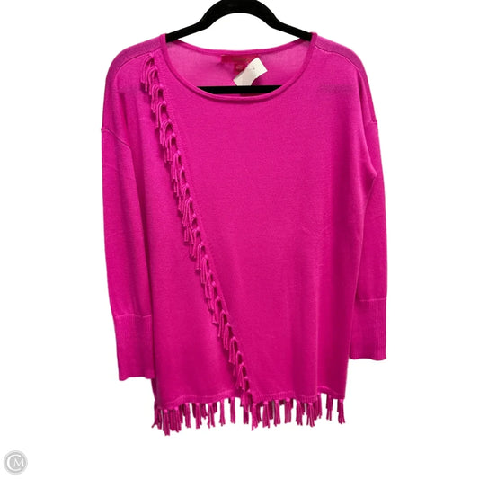 Sweater Designer By Lilly Pulitzer In Pink, Size: Xs