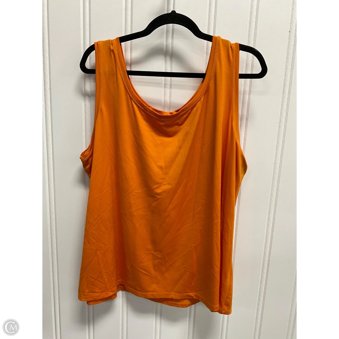 Top Sleeveless Basic By Peter Nygard In Orange, Size: 3x