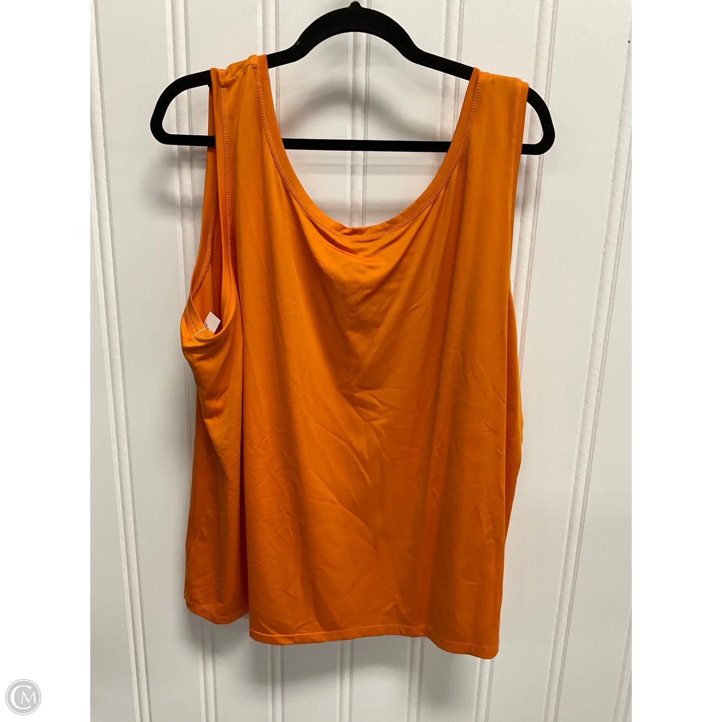 Top Sleeveless Basic By Peter Nygard In Orange, Size: 3x