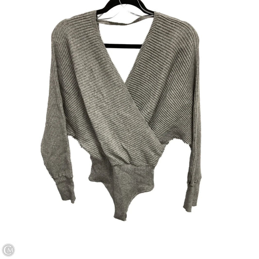 Bodysuit By Le Lis In Grey, Size: L