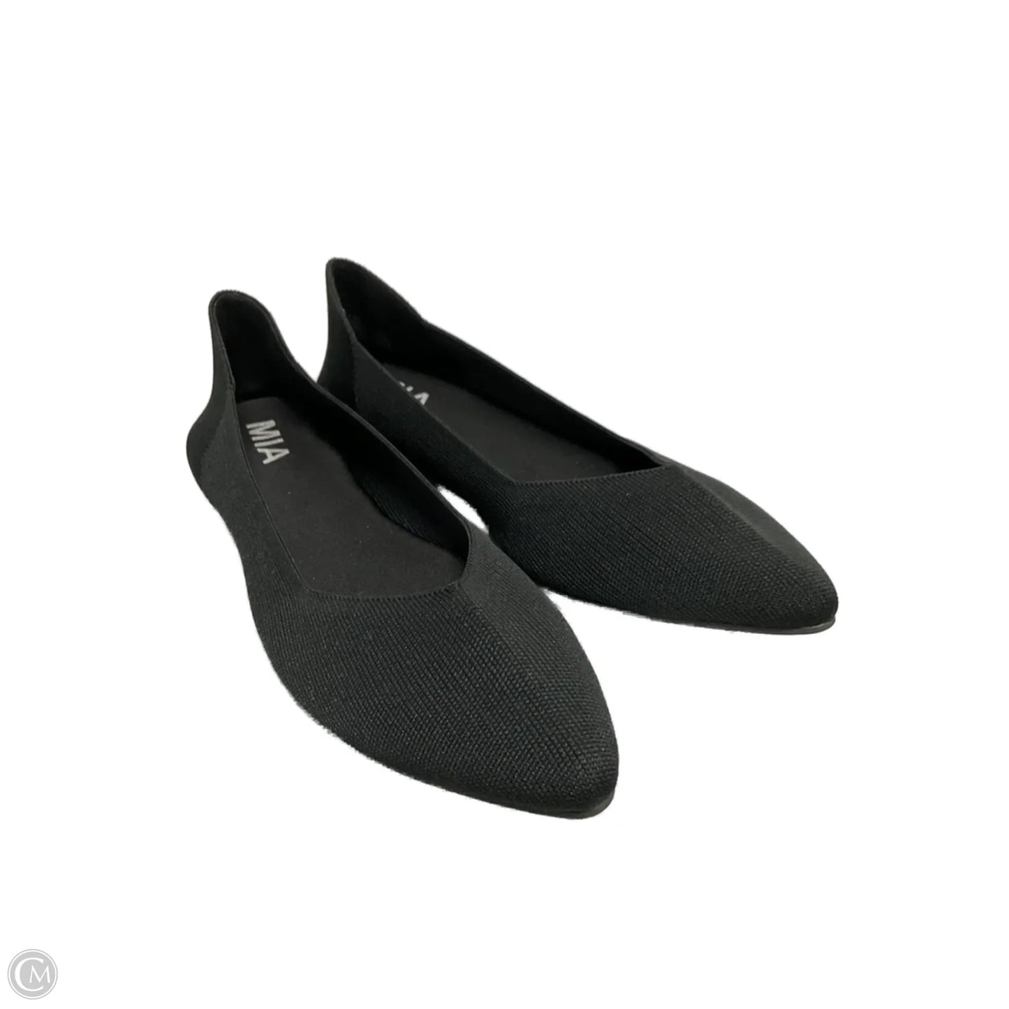 Shoes Flats By Mia In Black, Size: 6.5