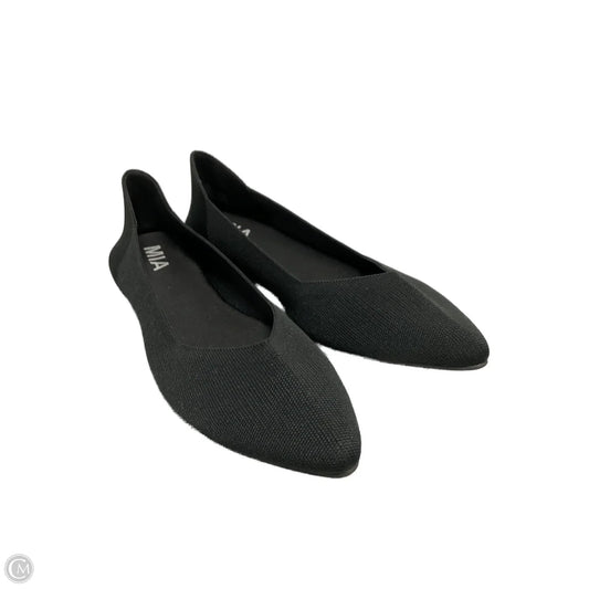 Shoes Flats By Mia In Black, Size: 6.5