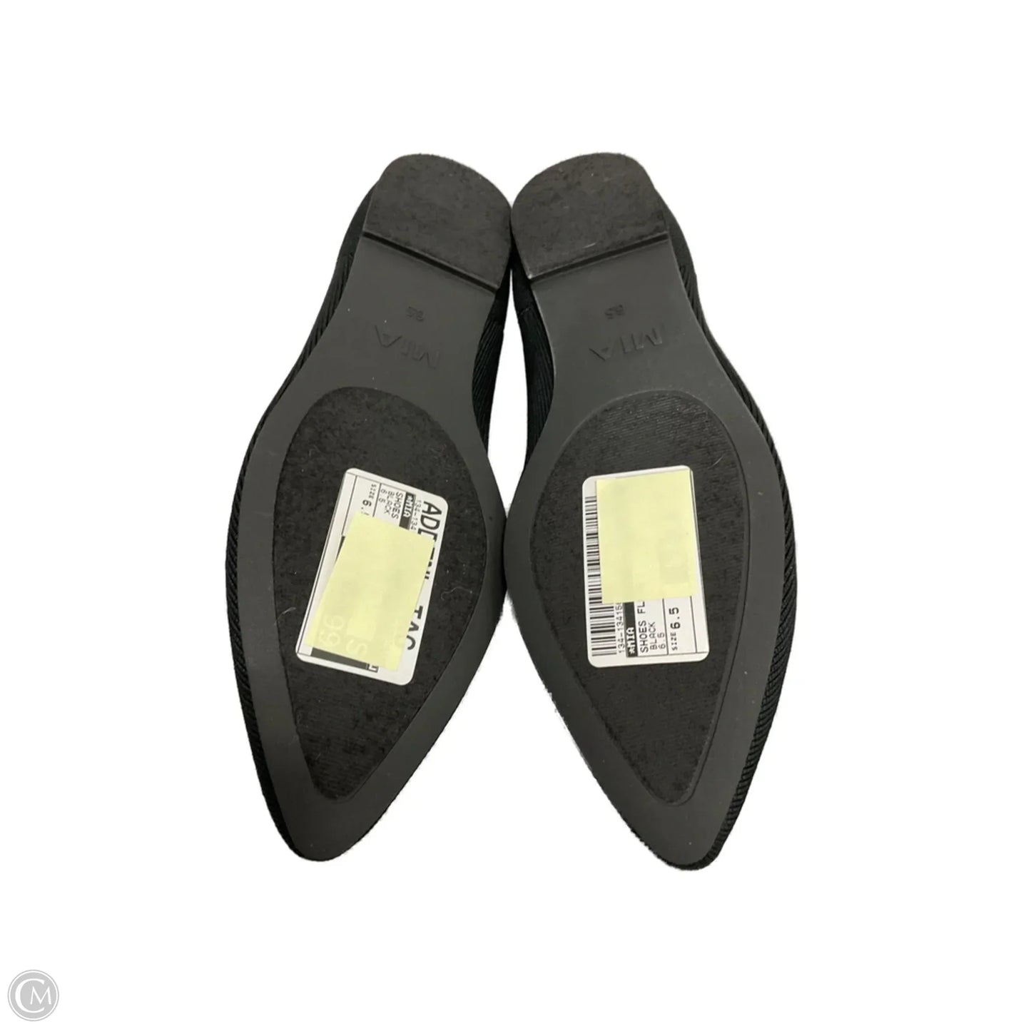 Shoes Flats By Mia In Black, Size: 6.5