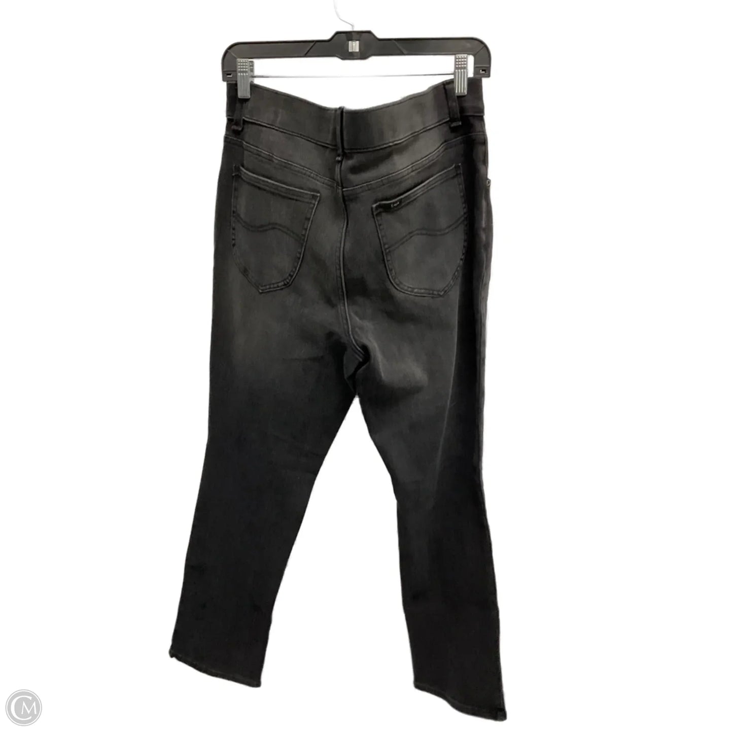 Jeans Straight By Lee In Black, Size: 16