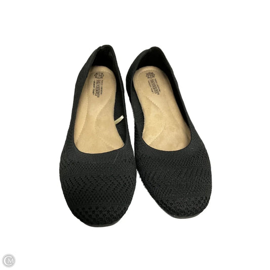 Shoes Flats By Clothes Mentor In Black, Size: 10
