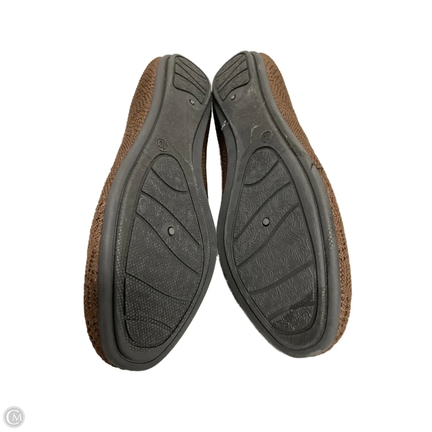 Shoes Flats By Clothes Mentor In Brown, Size: 10