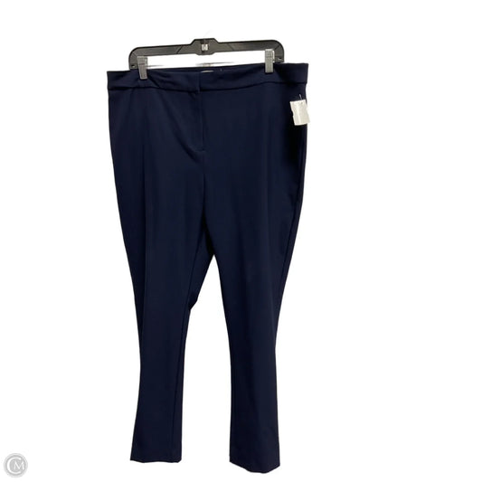 Pants Dress By Calvin Klein In Navy, Size: Xl