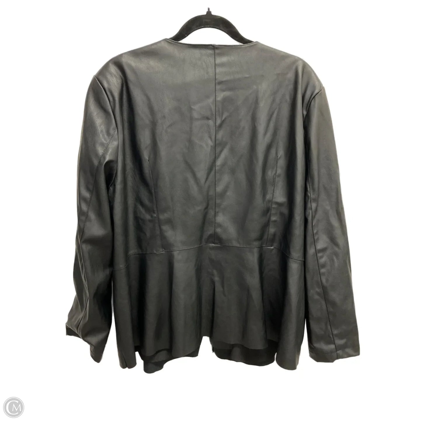 Jacket Other By Chicos In Black, Size: 2x
