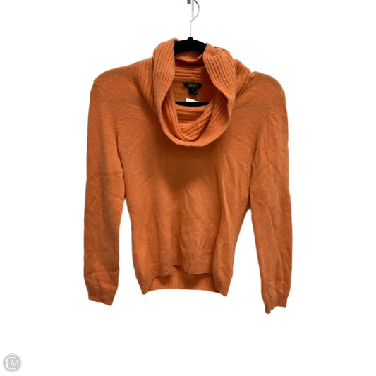 Sweater Cashmere By Clothes Mentor In Orange, Size: S