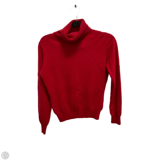 Sweater Cashmere By Apt 9 In Red, Size: M