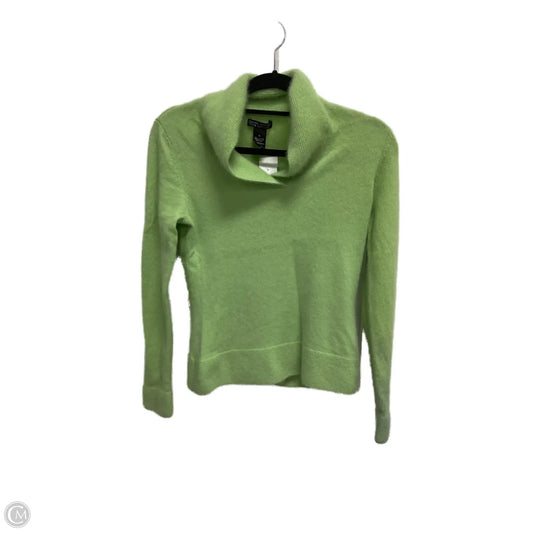 Sweater Cashmere By Clothes Mentor In Green, Size: M