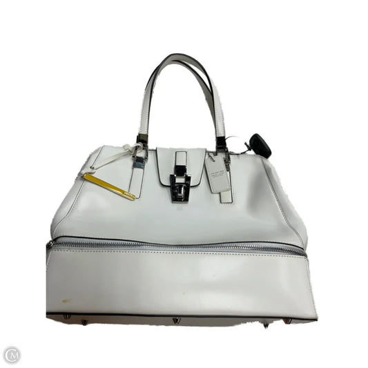 Handbag Leather By Cmb, Size: Medium