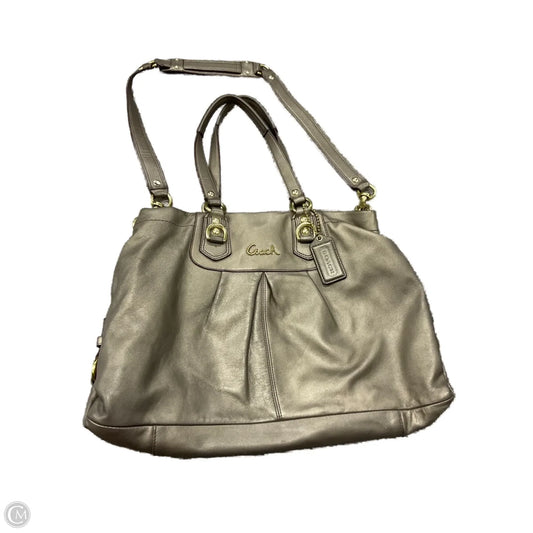 Handbag Designer By Coach, Size: Medium