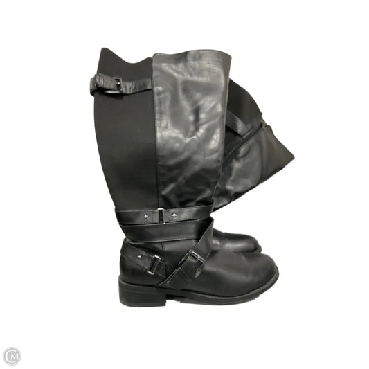Boots Knee Heels By Torrid In Black, Size: 8