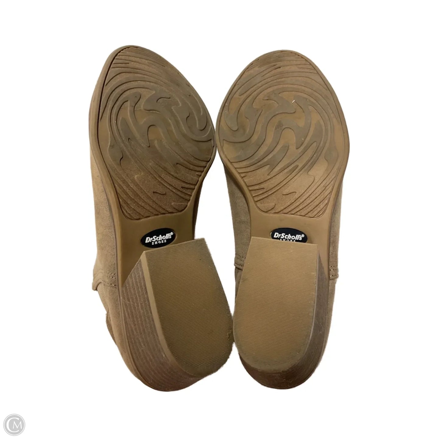 Boots Ankle Heels By Dr Scholls In Tan, Size: 7