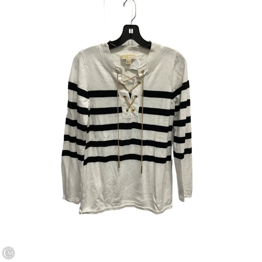 Sweater By Michael By Michael Kors In Striped Pattern, Size: S