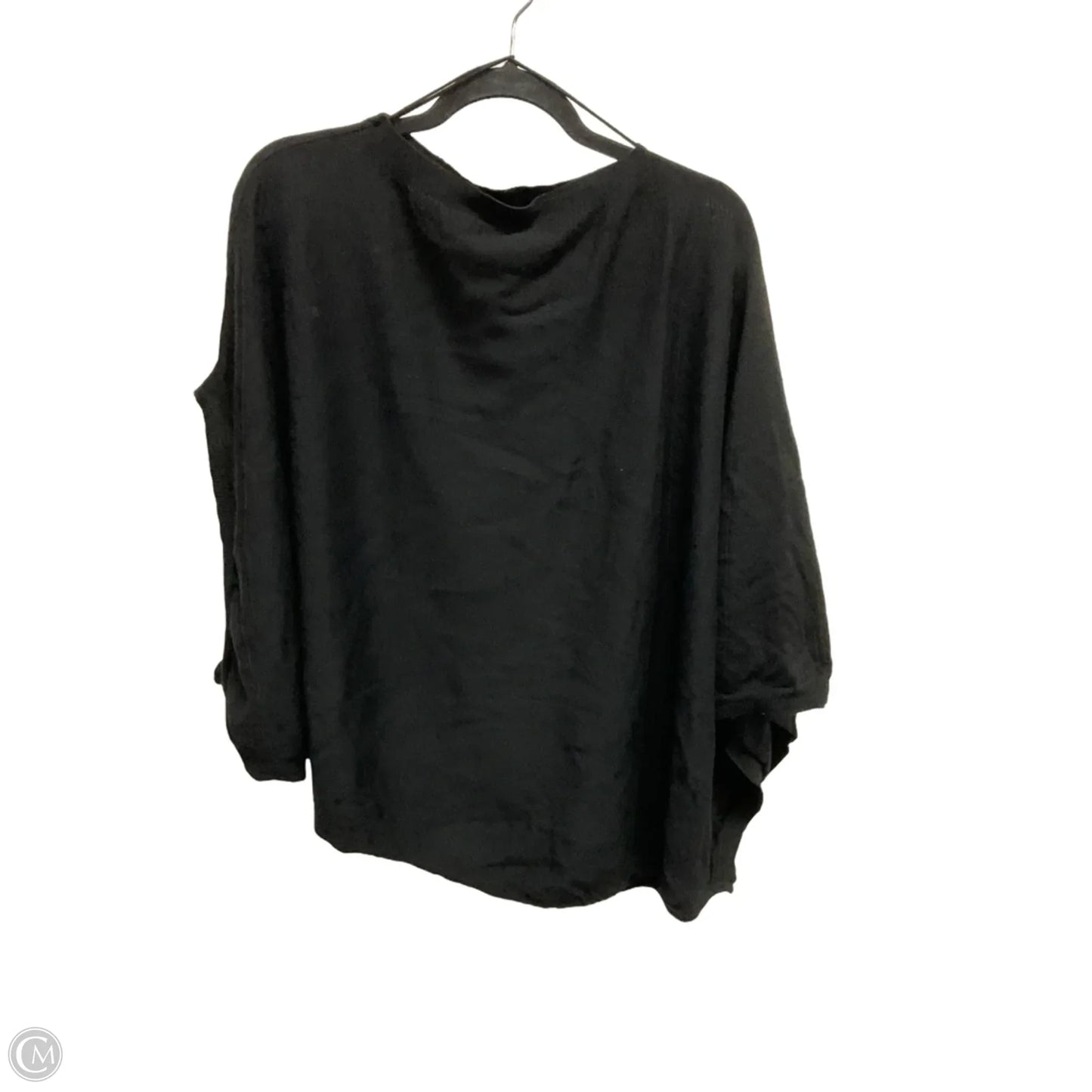 Poncho By Peter Nygard In Black, Size: Osfm