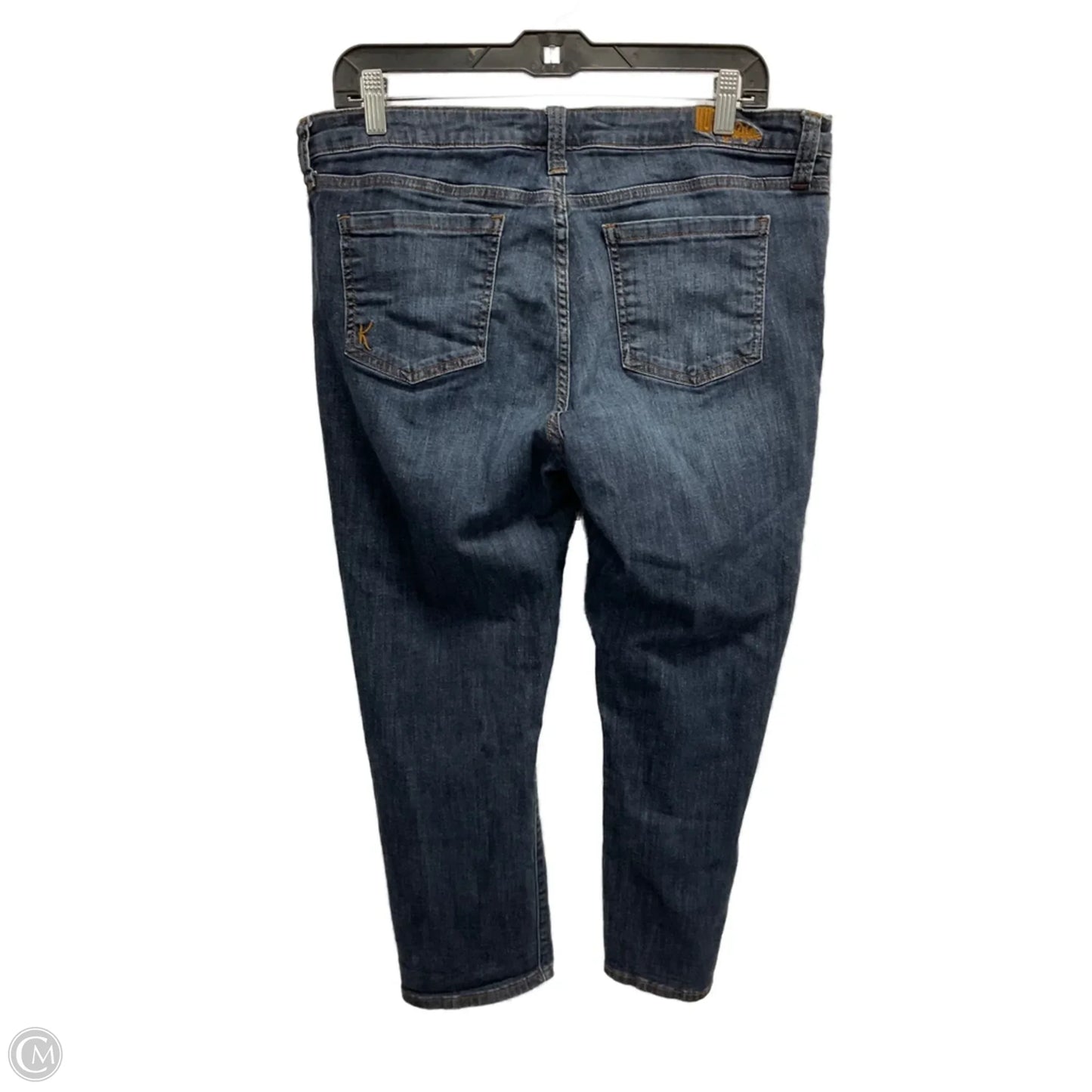 Jeans Boyfriend By Kut In Blue, Size: 14
