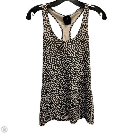 Athletic Tank Top By Lululemon In Polkadot Pattern, Size: M