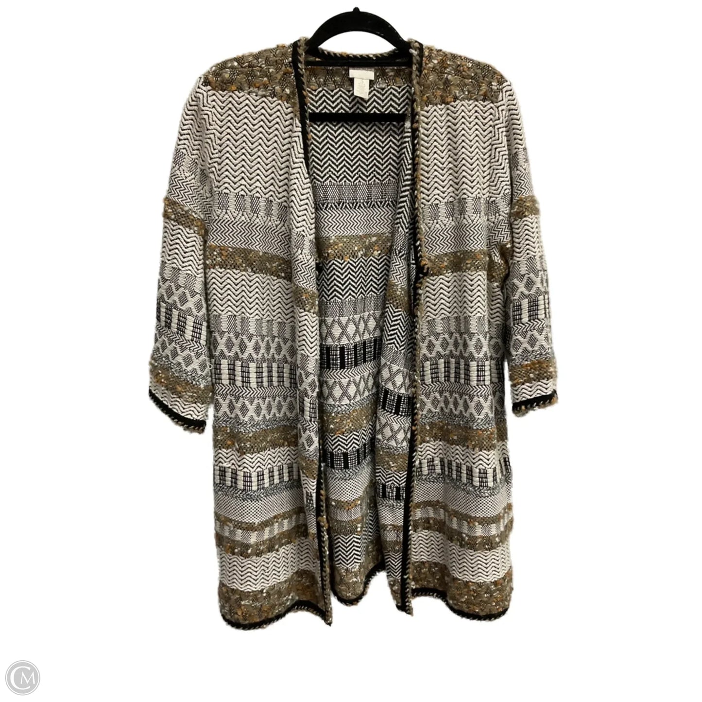 Cardigan By Chicos In Multi-colored, Size: Xlp