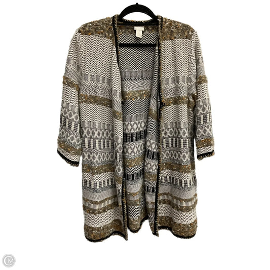 Cardigan By Chicos In Multi-colored, Size: Xlp
