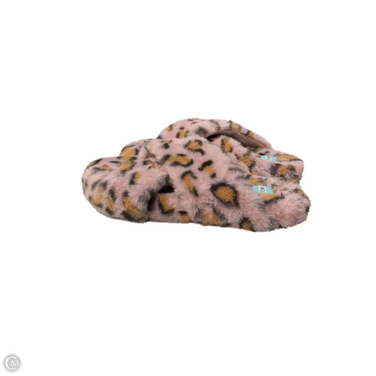 Slippers By Toms In Animal Print, Size: 9