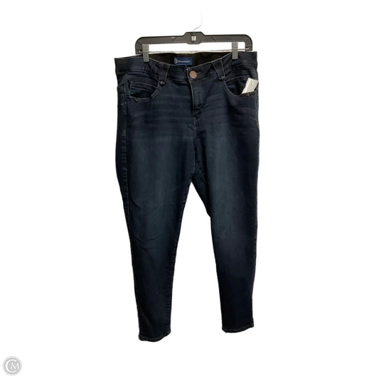 Jeans Skinny By Democracy In Blue, Size: 18