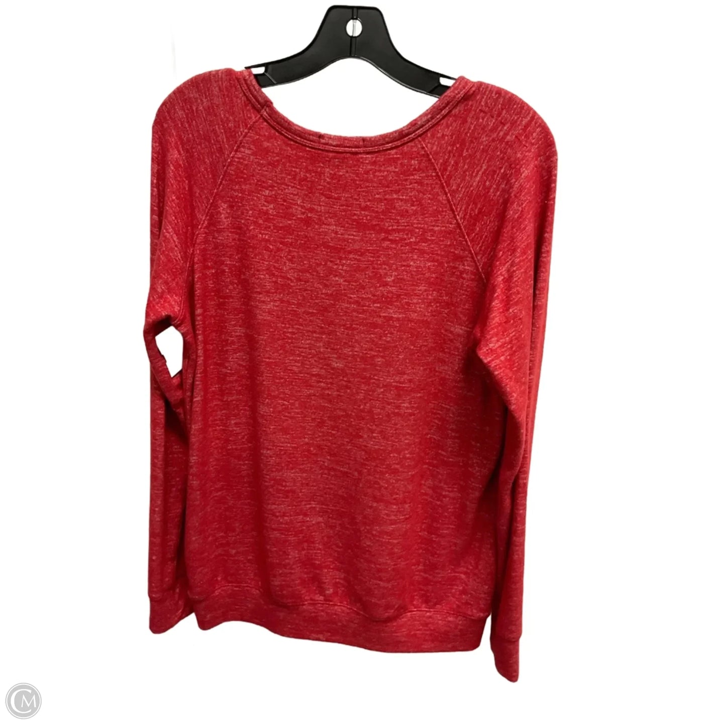 Top Long Sleeve Basic By Buffalo David Bitton In Red, Size: M