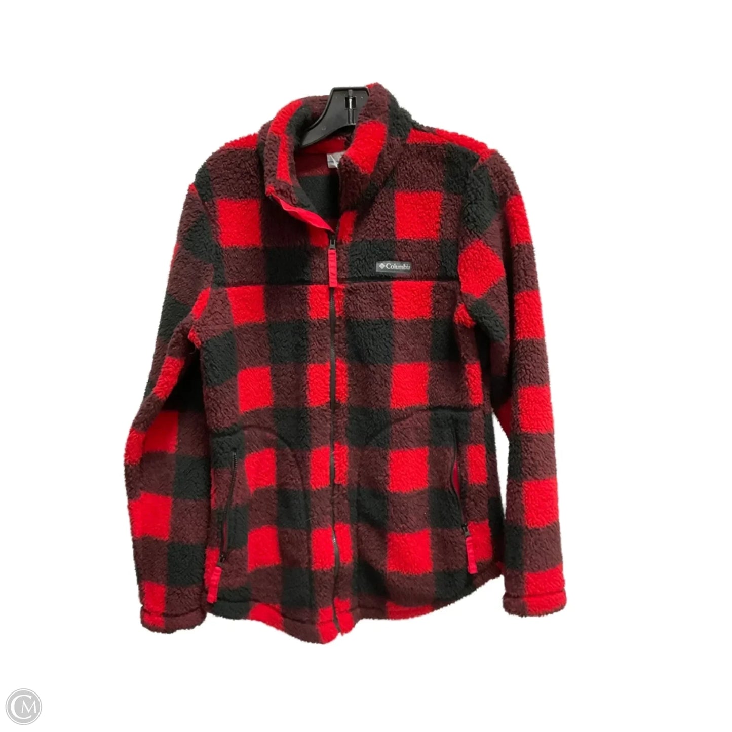 Athletic Fleece By Columbia In Plaid Pattern, Size: M