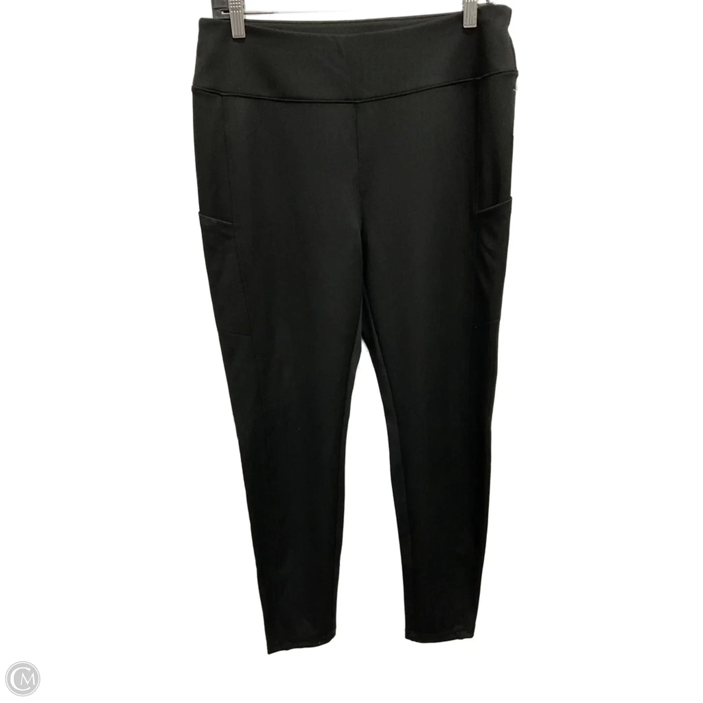 Athletic Leggings By Talbots In Black, Size: L