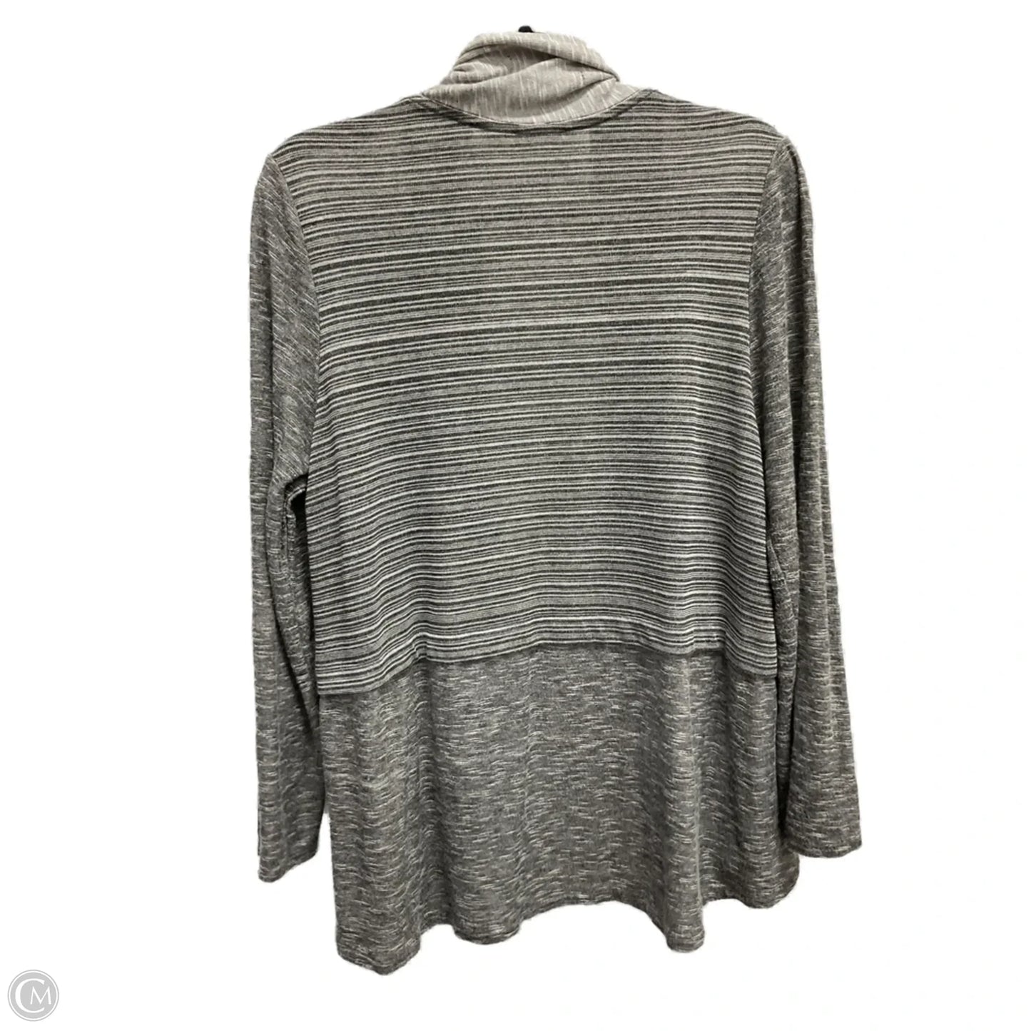 Cardigan By Zenergy By Chicos In Grey, Size: Xl