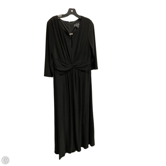 Dress Party Long By Alex Evenings In Black, Size: L