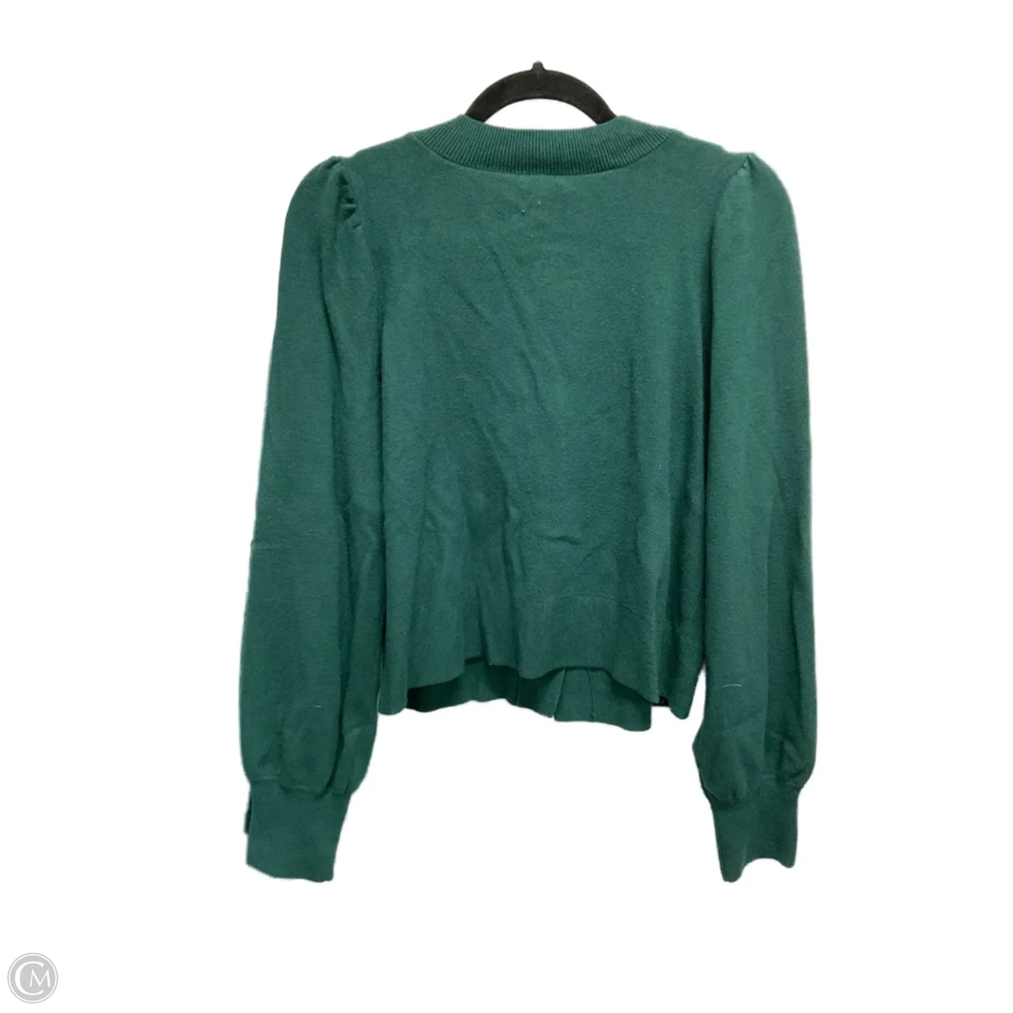 Cardigan By Express In Green, Size: L