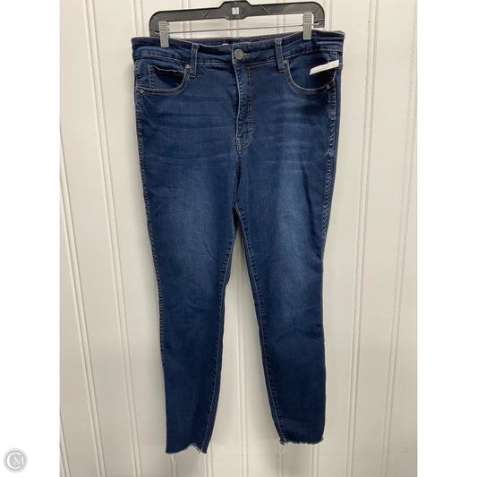 Jeans Skinny By Kut In Blue, Size: 14