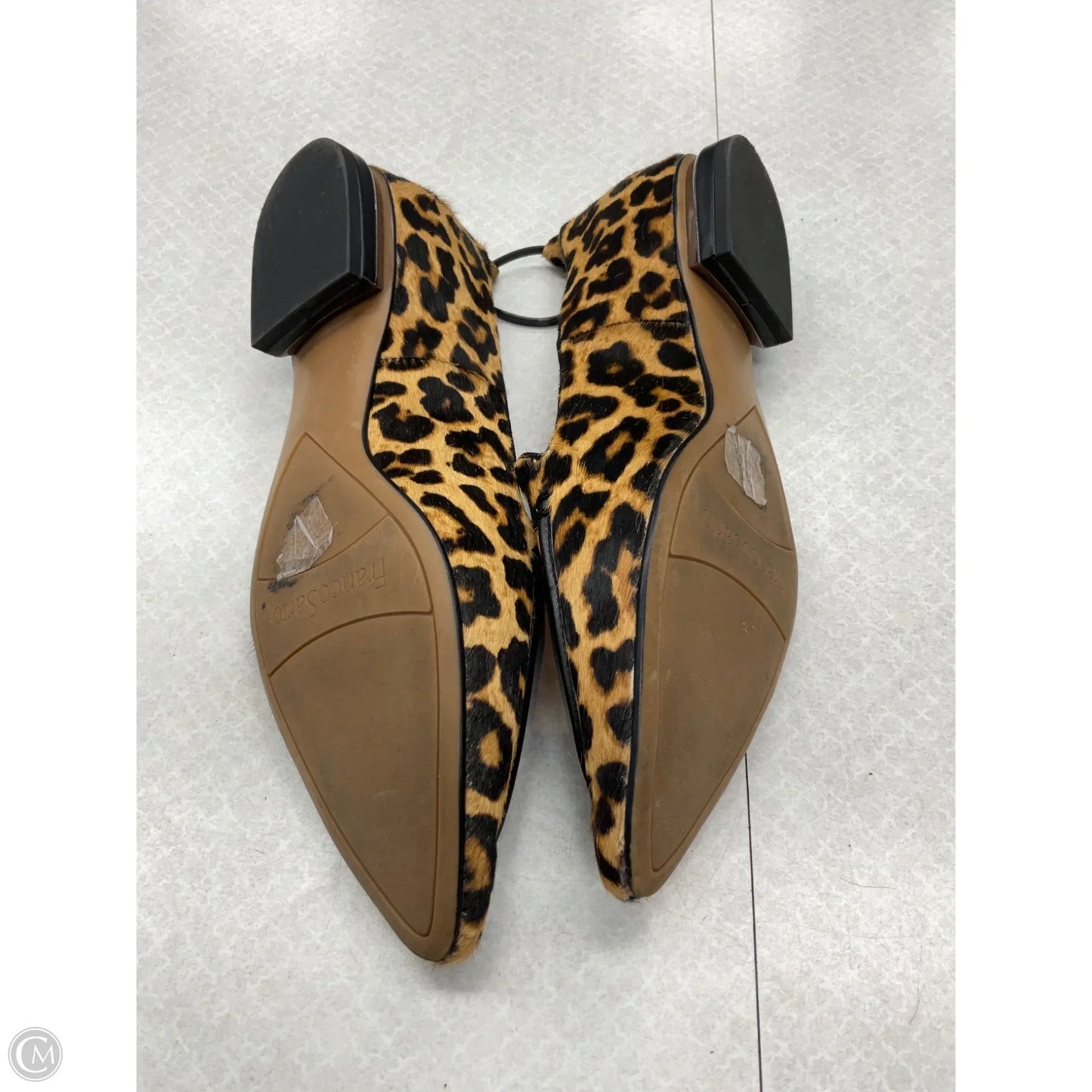 Shoes Flats By Franco Sarto In Animal Print, Size: 9.5