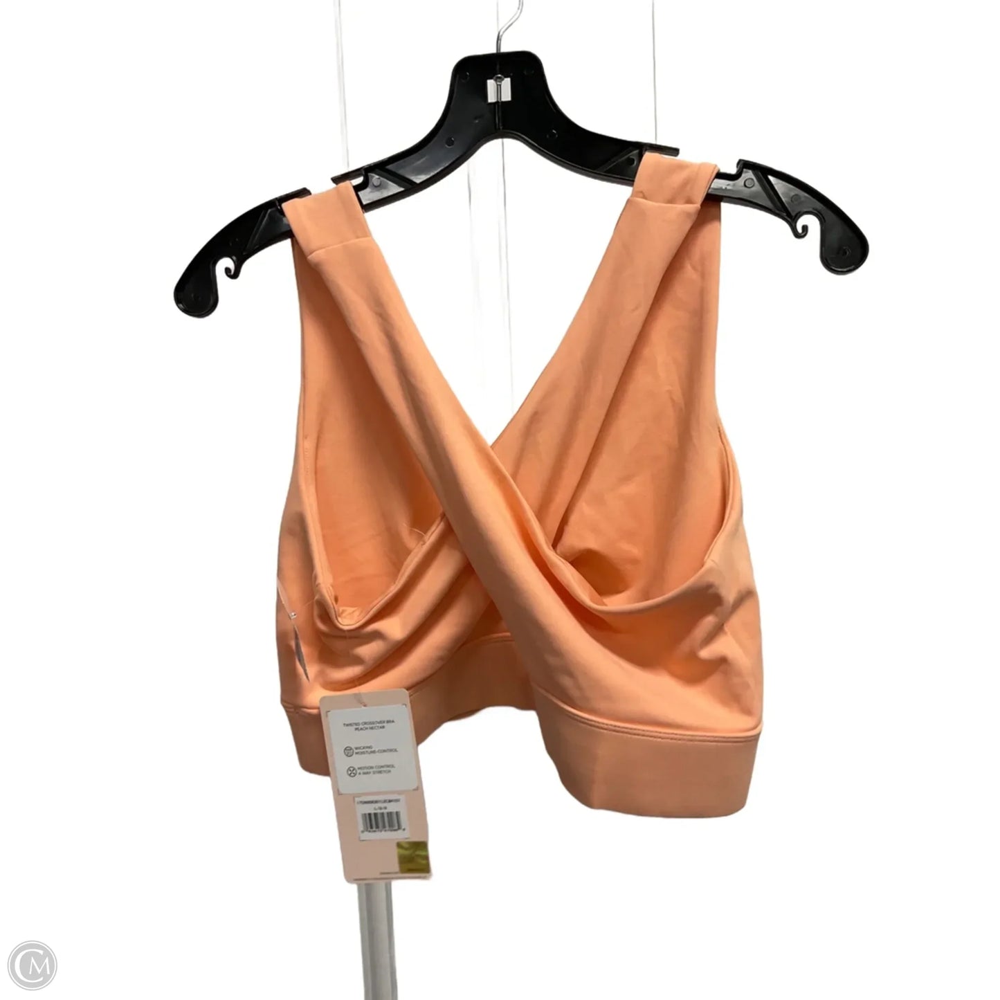 Athletic Bra By Danskin In Peach, Size: L