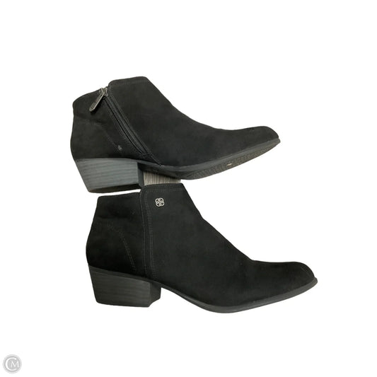 Boots Ankle Heels By Daisy Fuentes In Black, Size: 10