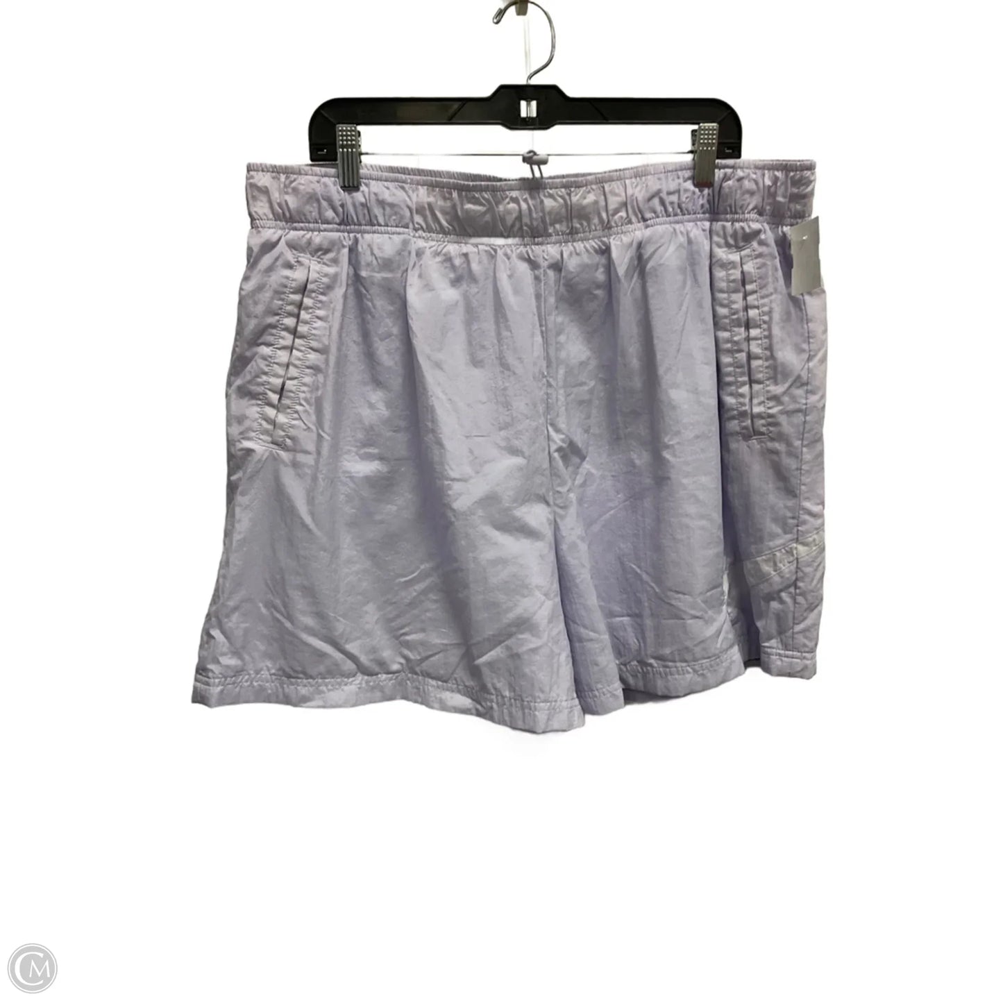 Athletic Shorts By Nike Apparel In Purple, Size: Xxl