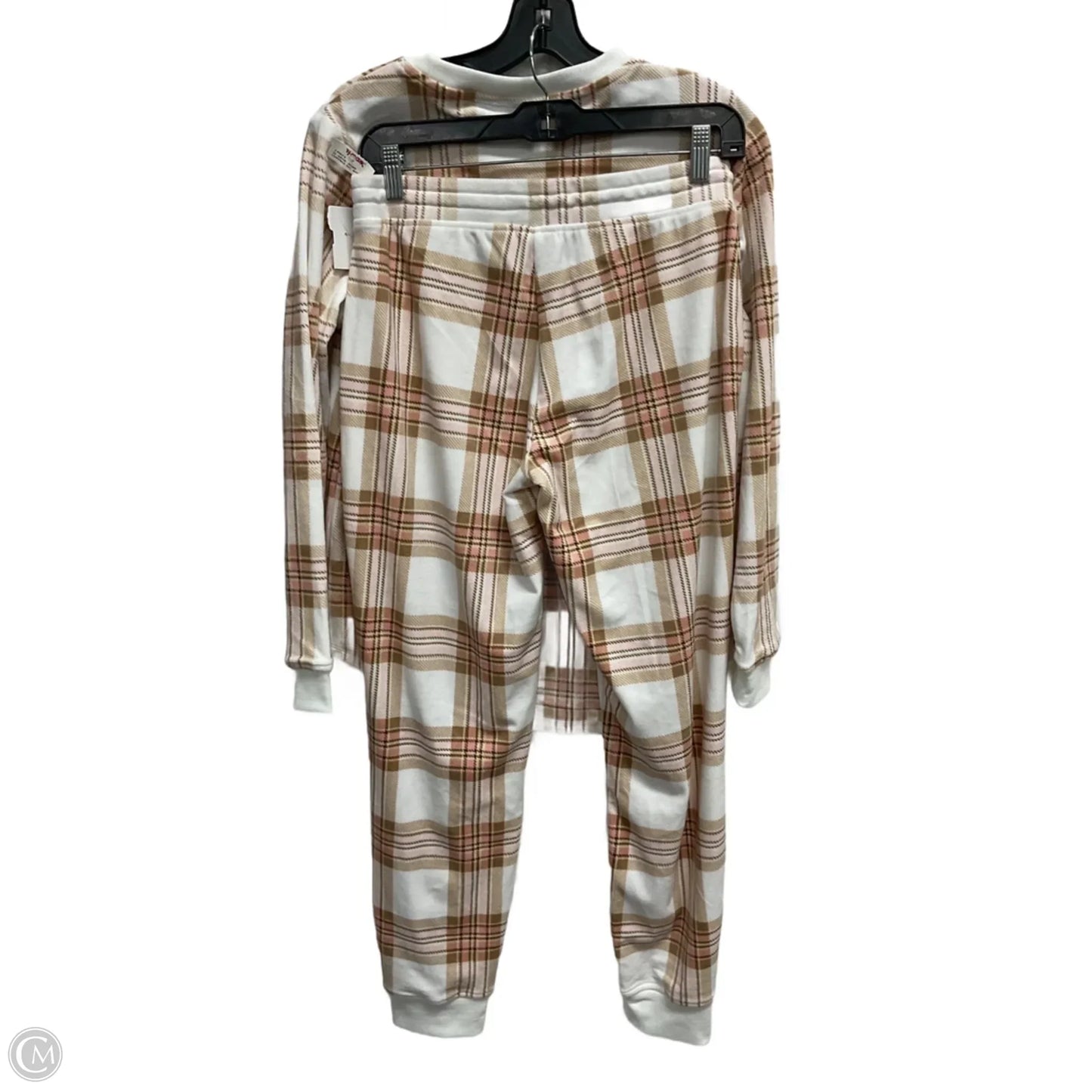 Lounge Set Pants By Rachel Zoe In Plaid Pattern, Size: S