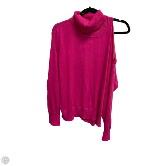 Sweater By Calvin Klein In Pink, Size: Xl