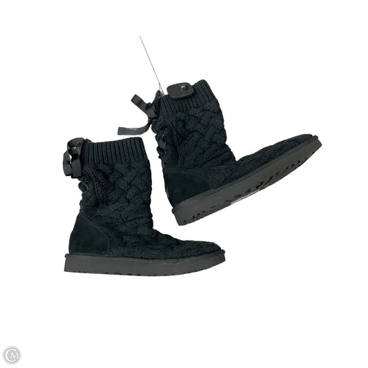 Boots Designer By Ugg In Black, Size: 9