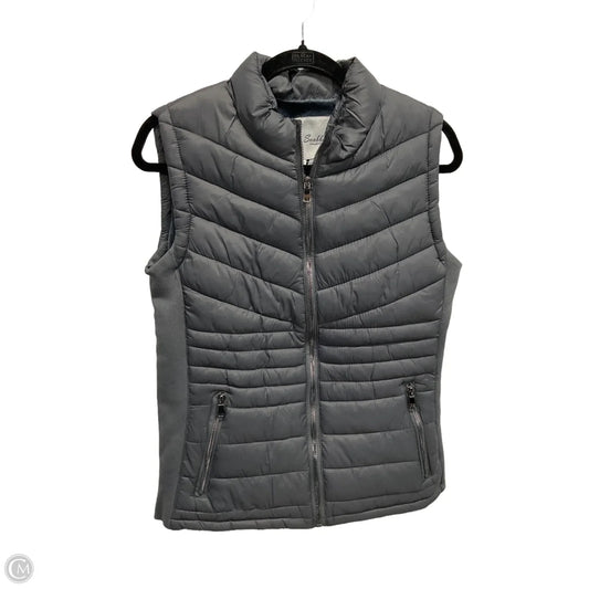 Vest Puffer & Quilted By Clothes Mentor In Grey, Size: M