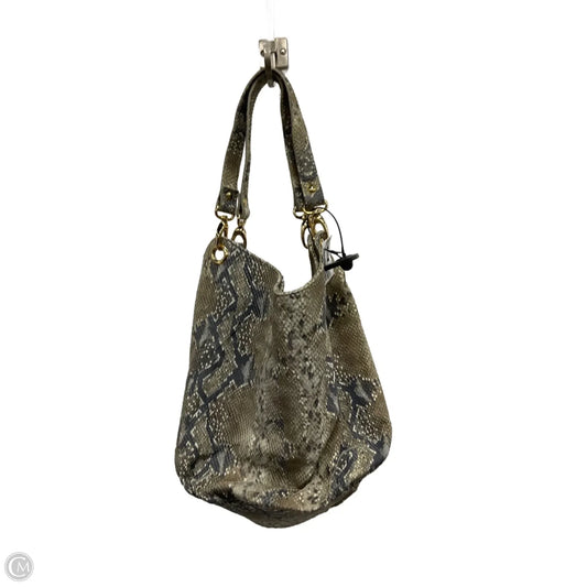 Handbag Leather By Cmb, Size: Medium