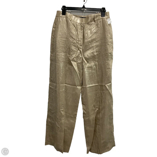 Pants Dress By Donna Karan In Gold, Size: 10