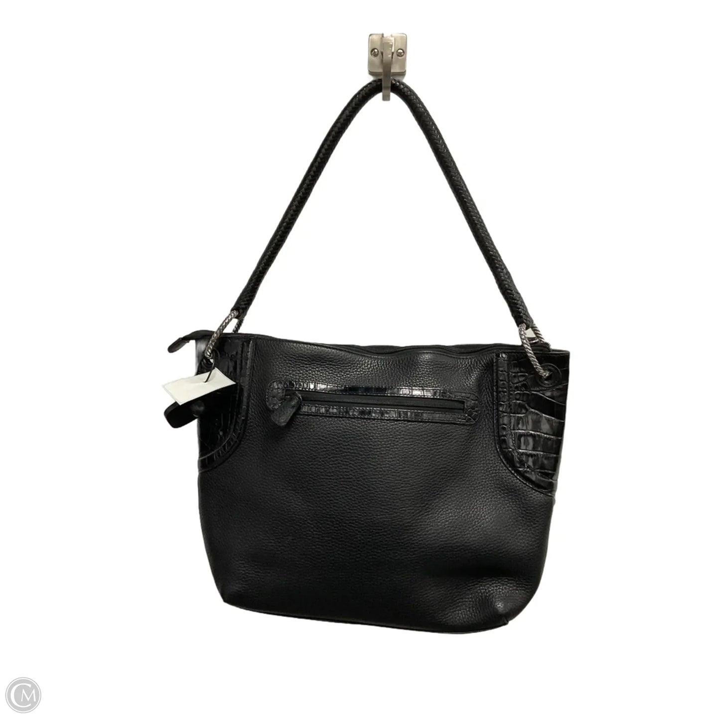 Handbag Leather By Brighton, Size: Medium