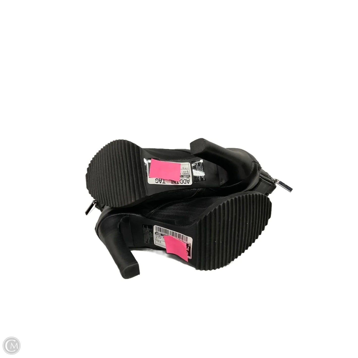 Shoes Designer By Karl Lagerfeld In Black, Size: 7