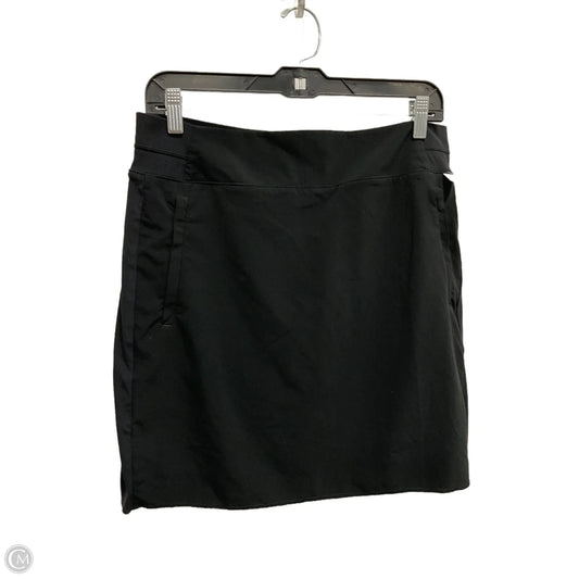 Athletic Skort By Athleta In Black, Size: 10