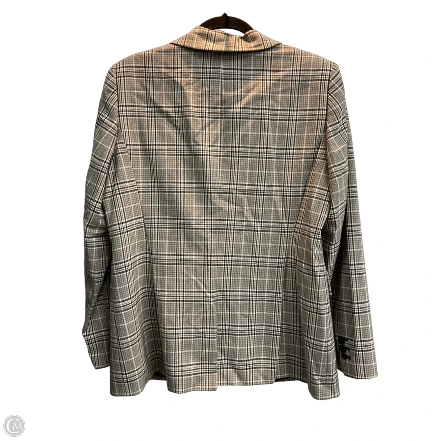 Blazer By Preston And New York In Plaid Pattern, Size: L