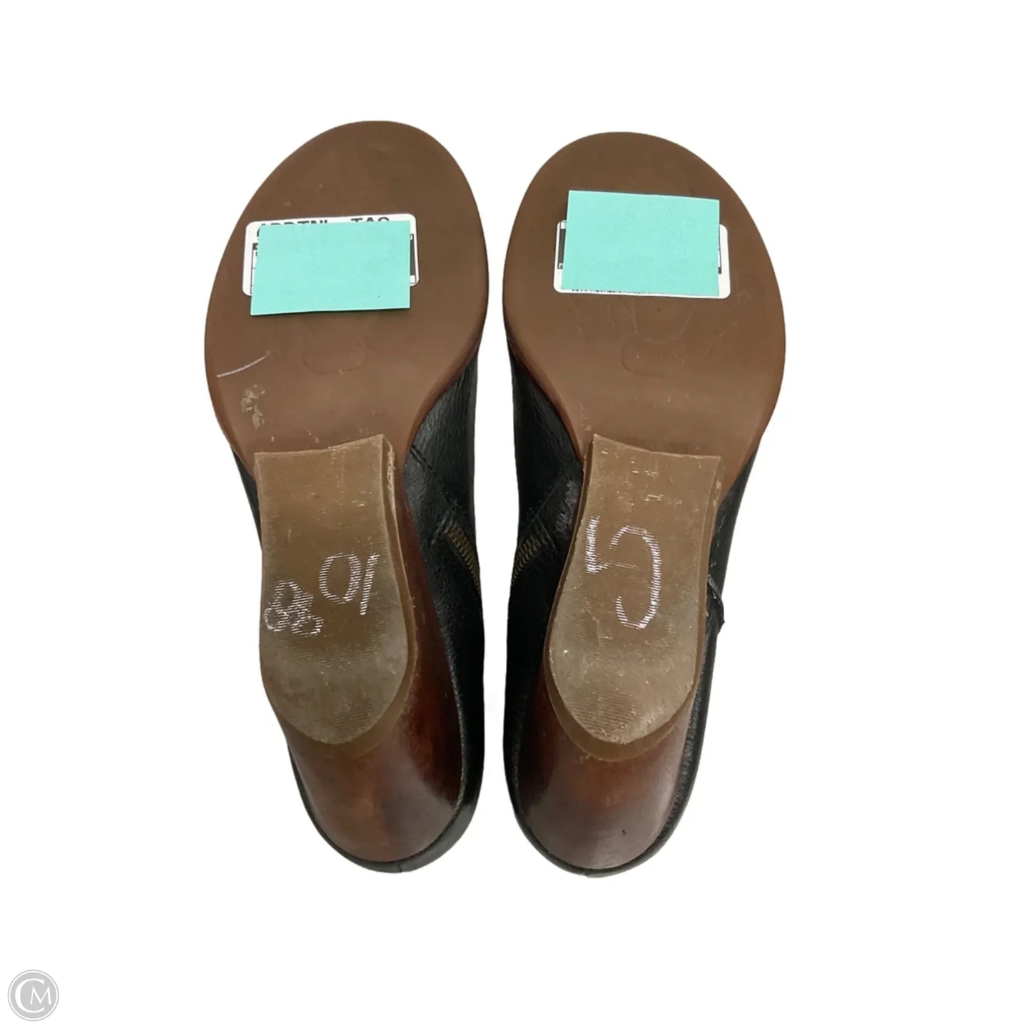 Boots Ankle Heels By Kork Ease In Black, Size: 9.5