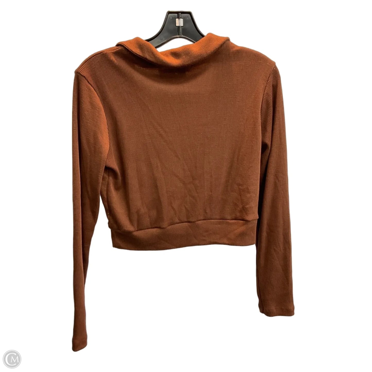Top Long Sleeve By Altard State In Brown, Size: M